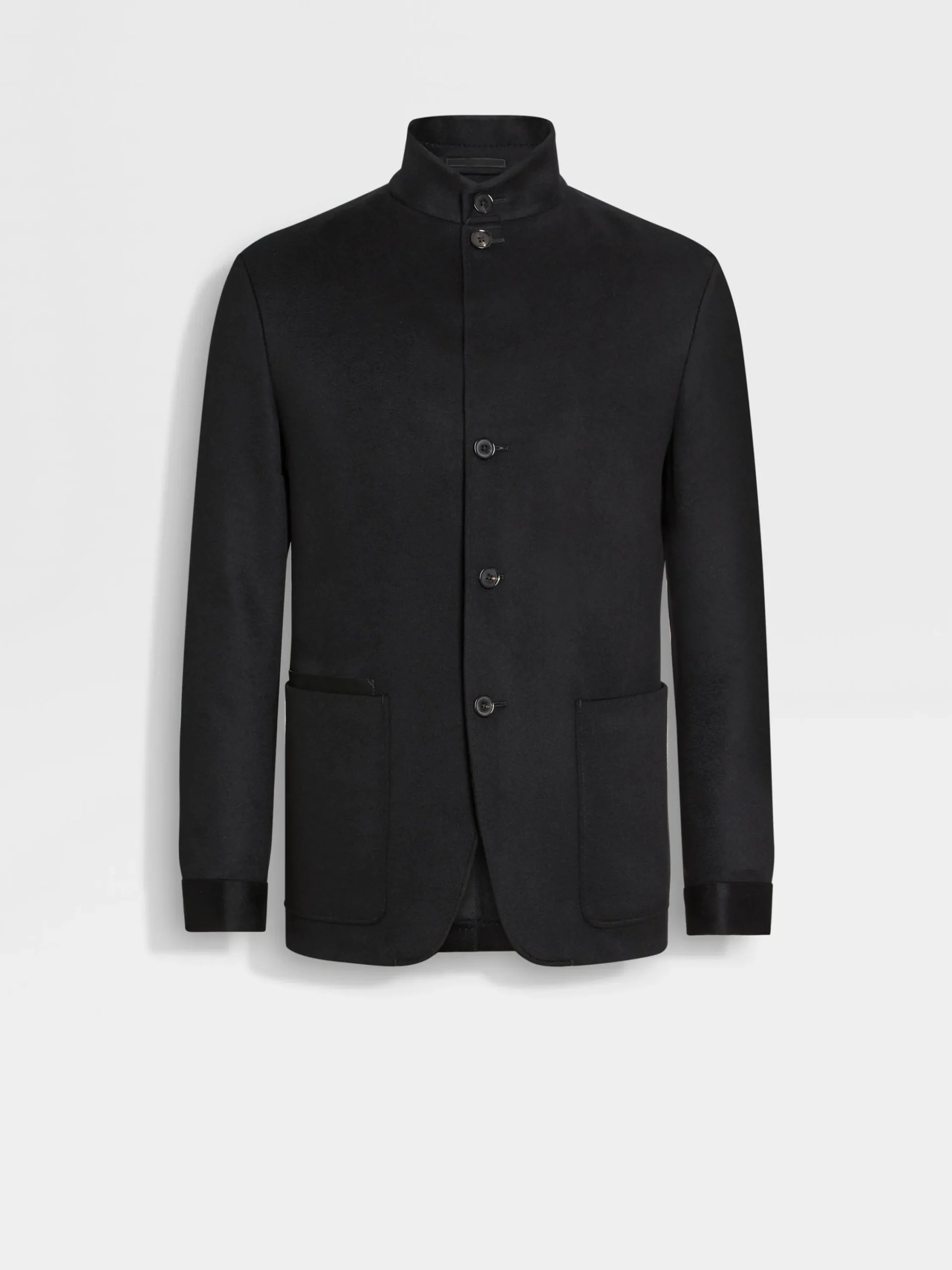 Overshirts And Chore Jackets|Jackets And Coats>ZEGNA Oasi Cashmere Il Conte Jacket Black