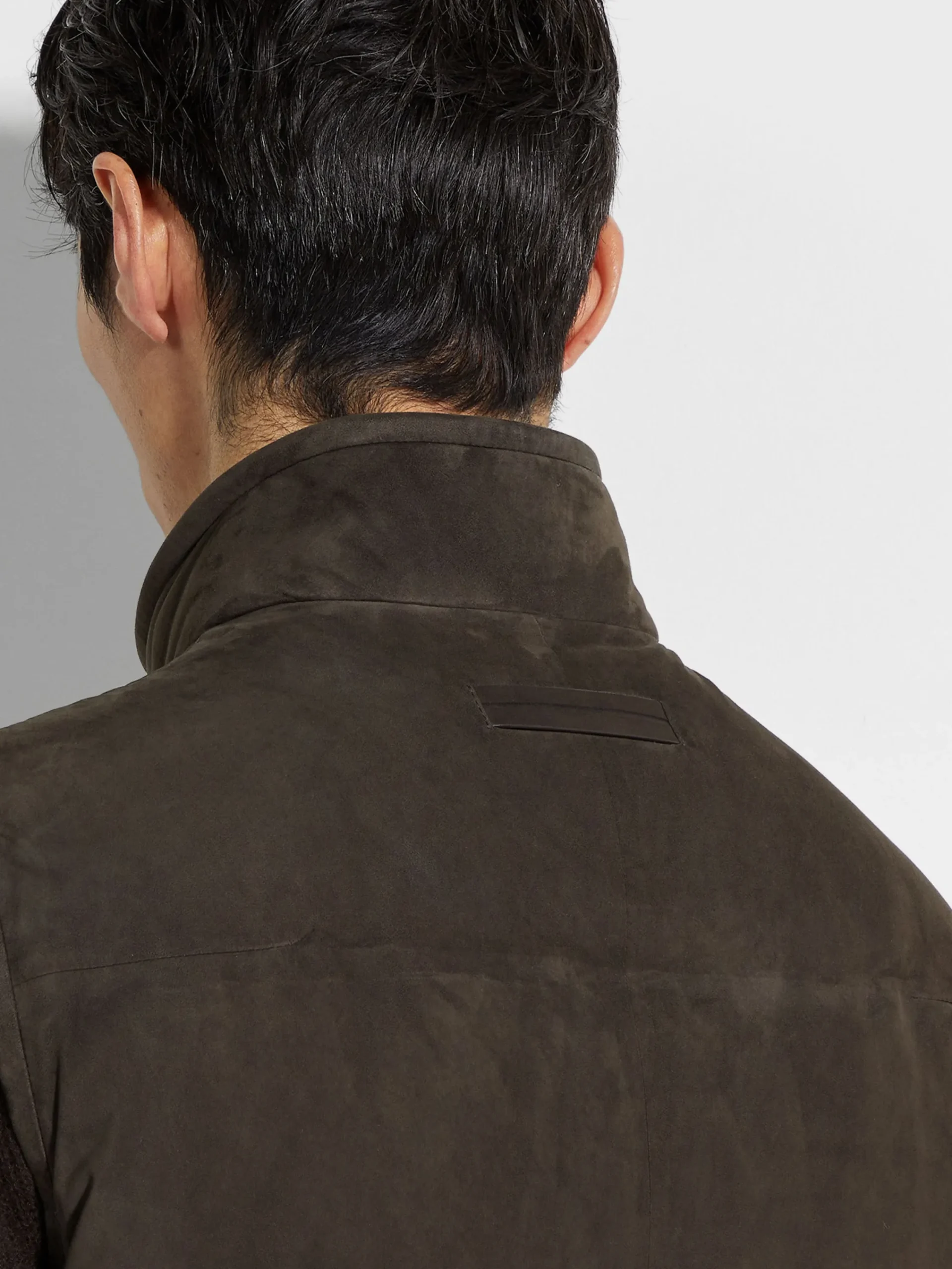 Travel In Style|Jackets And Coats>ZEGNA Suede Vest DarkBrown