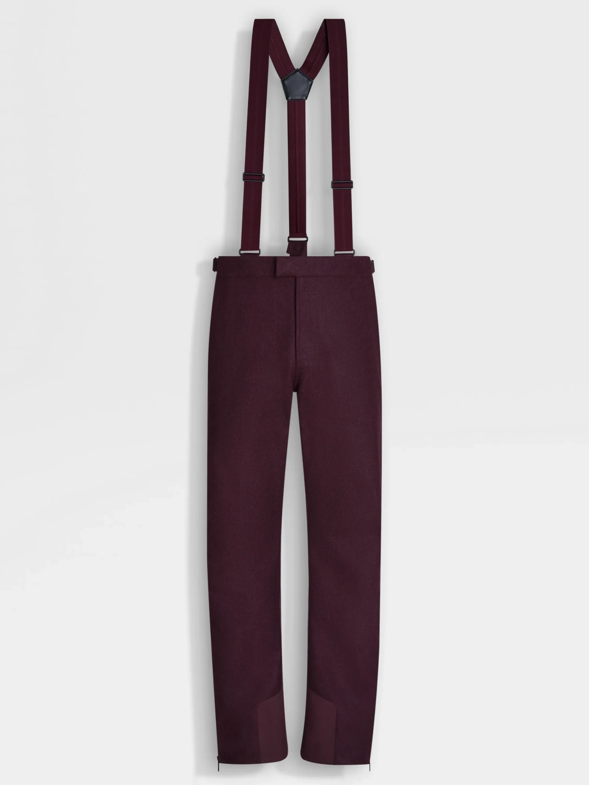 Jackets And Coats>ZEGNA Techmerino™ Wool Ski Pants DarkPurple