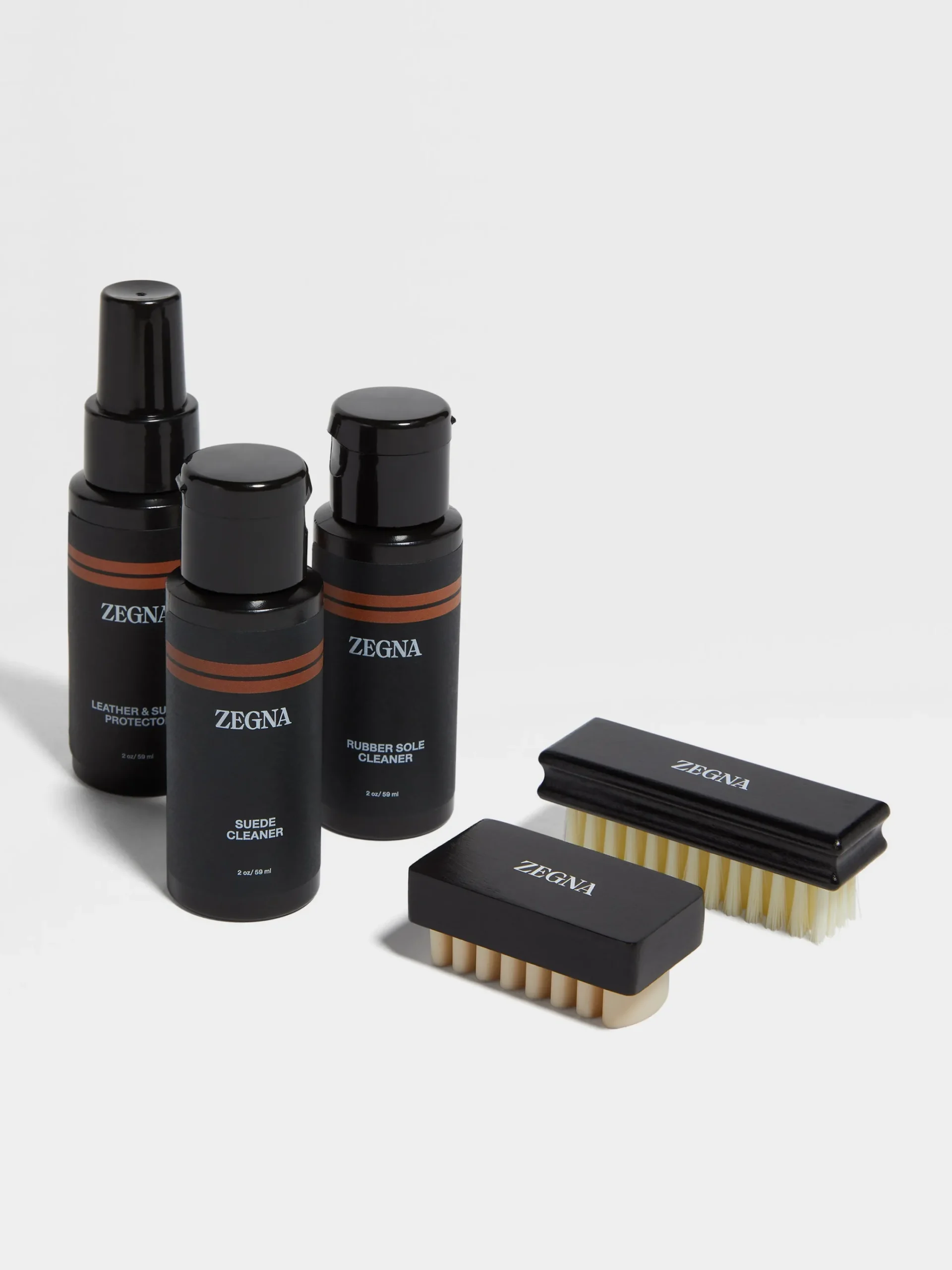 Small Gifts|Travel In Style>ZEGNA Triple Stitch™ Care Kit Black