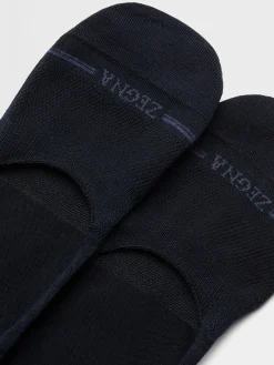 Underwear And Socks|Underwear And Socks>ZEGNA Utility Blue Cotton Blend Socks UtilityBlue