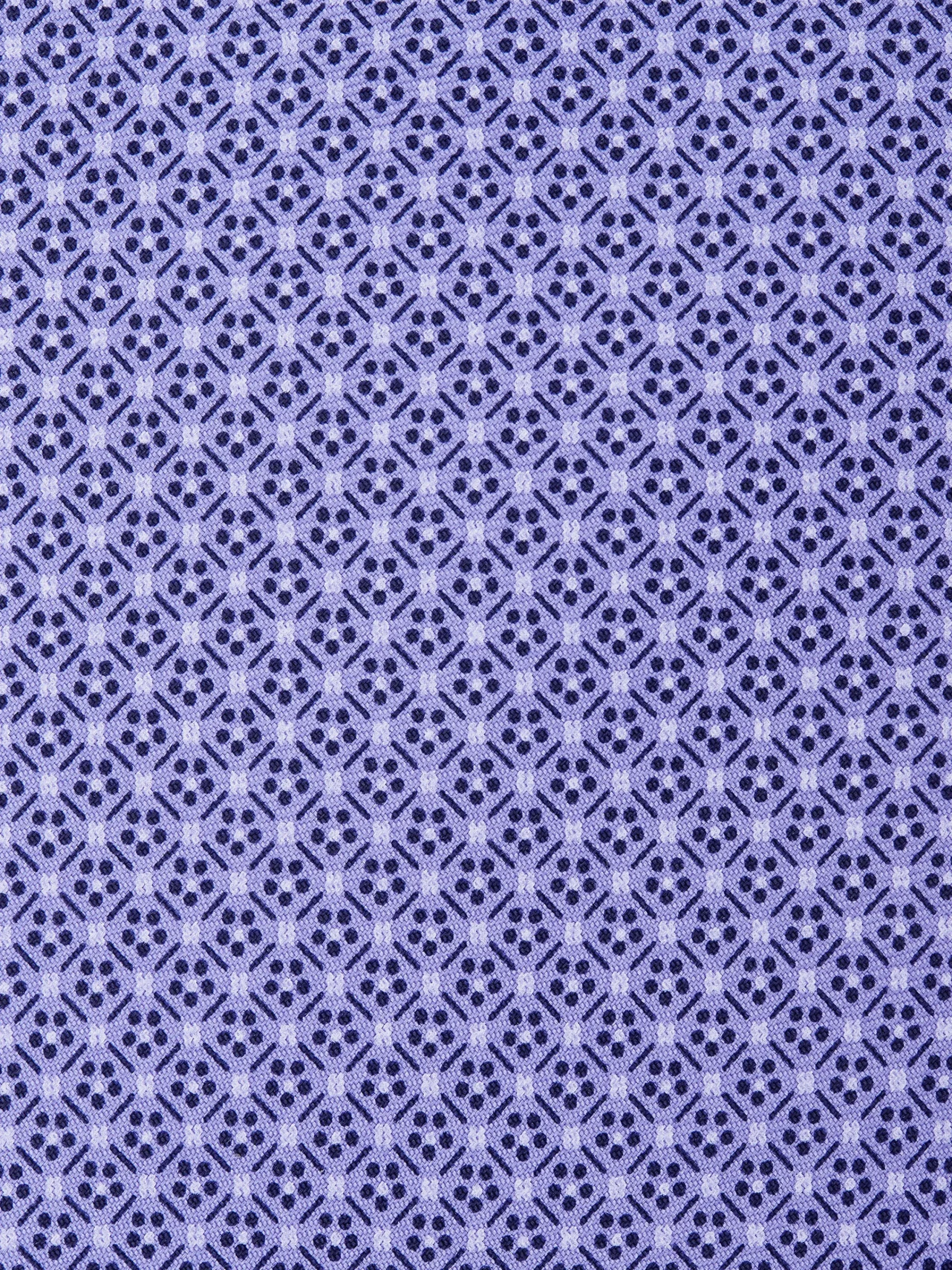 Ties And Bow Ties>ZEGNA Silk Tie Violet