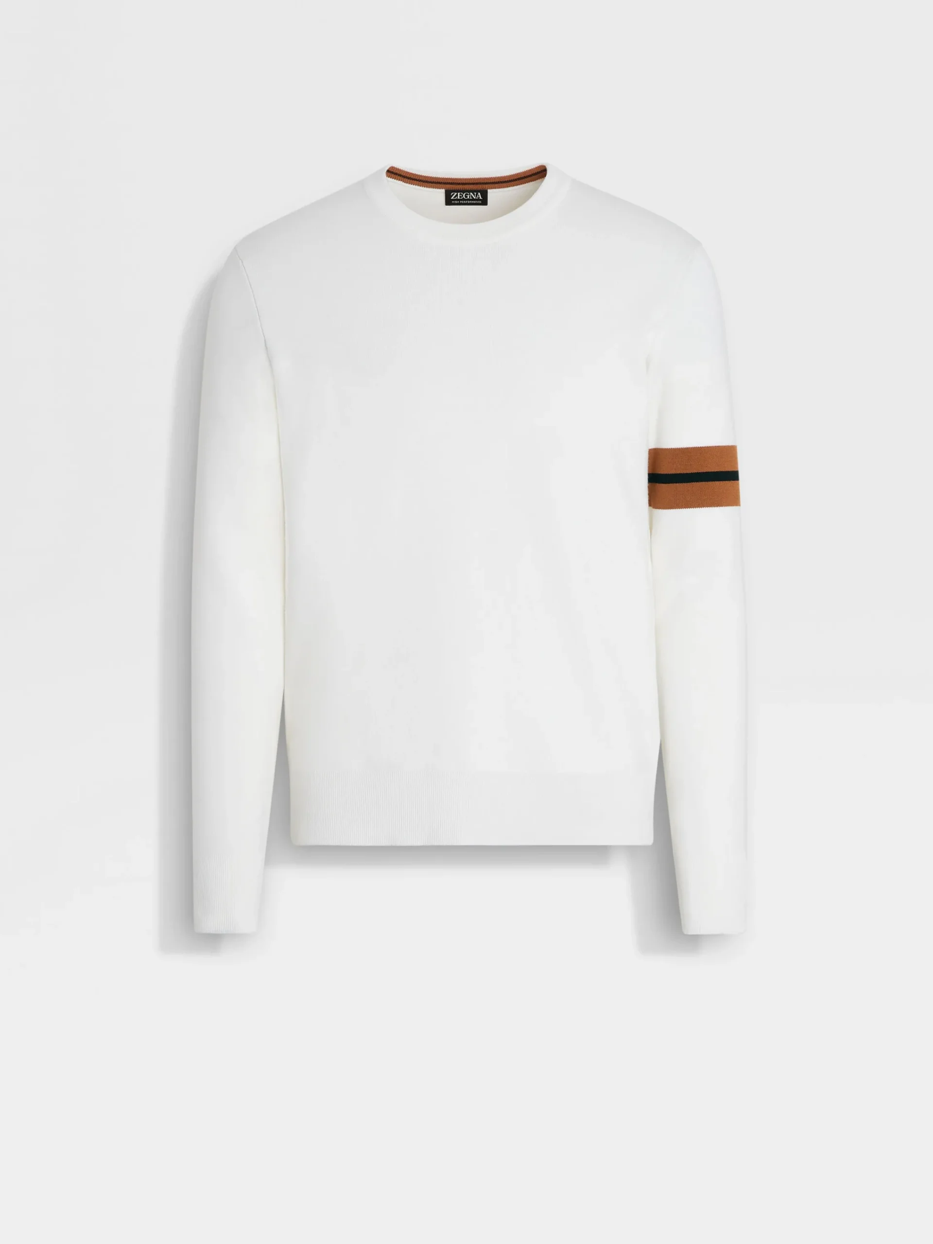 Sweaters>ZEGNA High Performance™ Wool Crewneck White