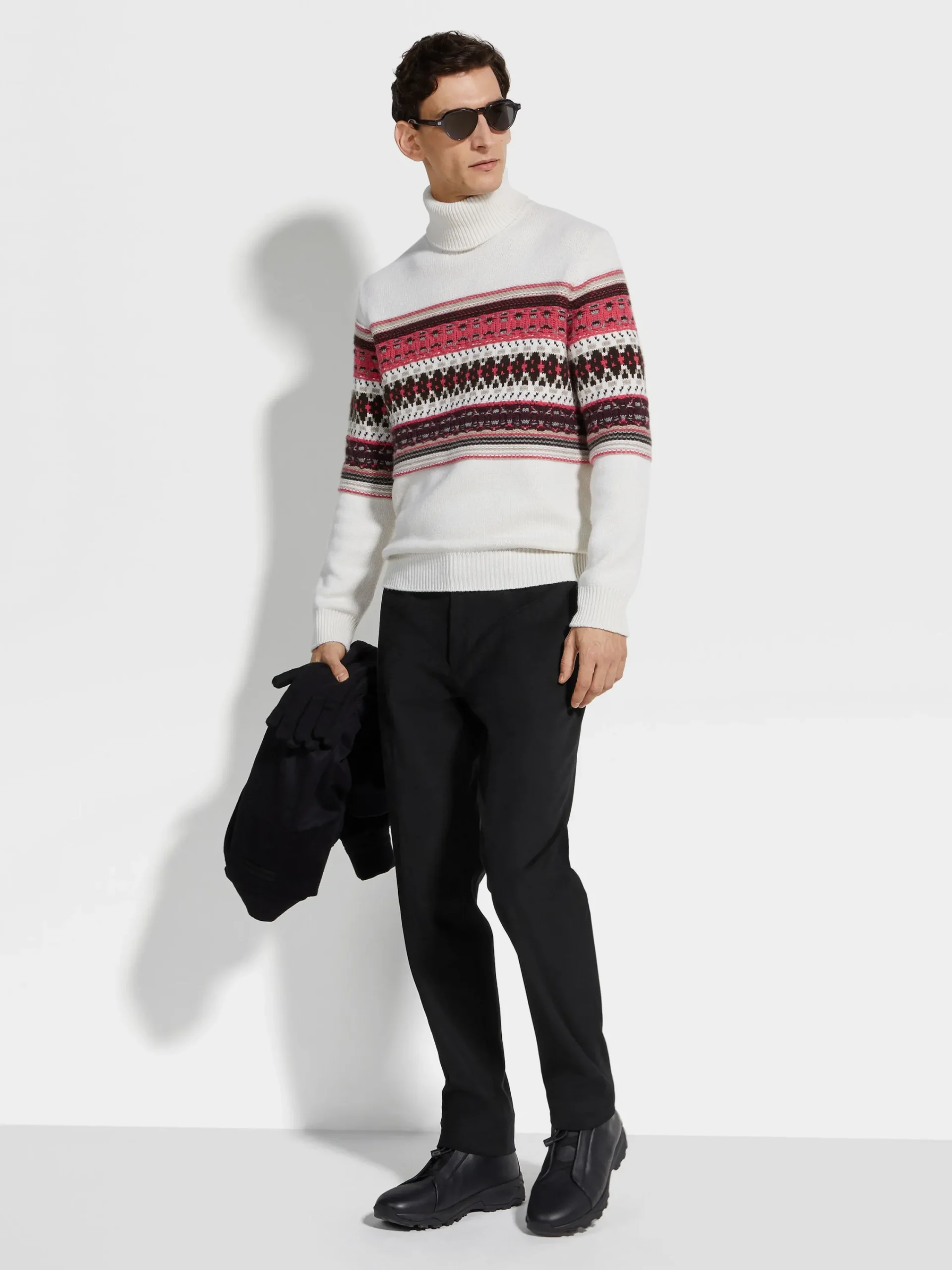 Travel In Style|Sweaters>ZEGNA Oasi Cashmere Turtleneck White