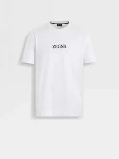 T-Shirts>ZEGNA #UseTheExisting™ Cotton T-shirt White
